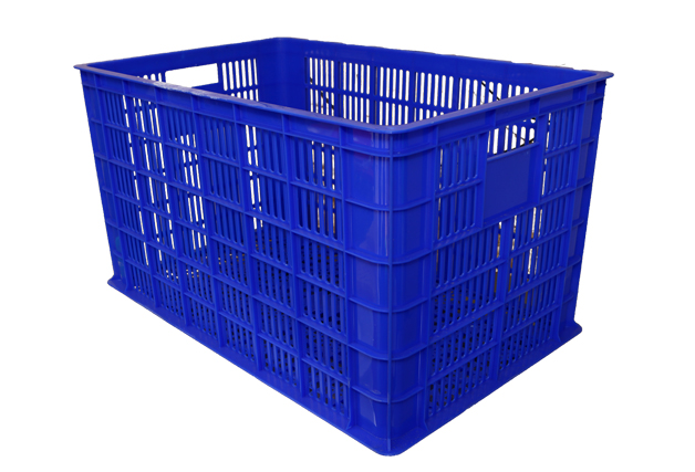 Thùng nhựa sóng hở có 5 bánh xe