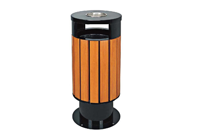 Thùng rác ngoài trời A78-F (thùng rác bằng gỗ)