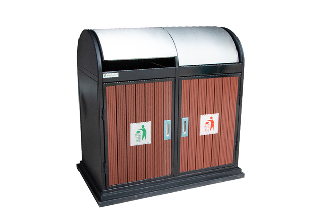 Thùng rác ngoài trời TRD03-DG